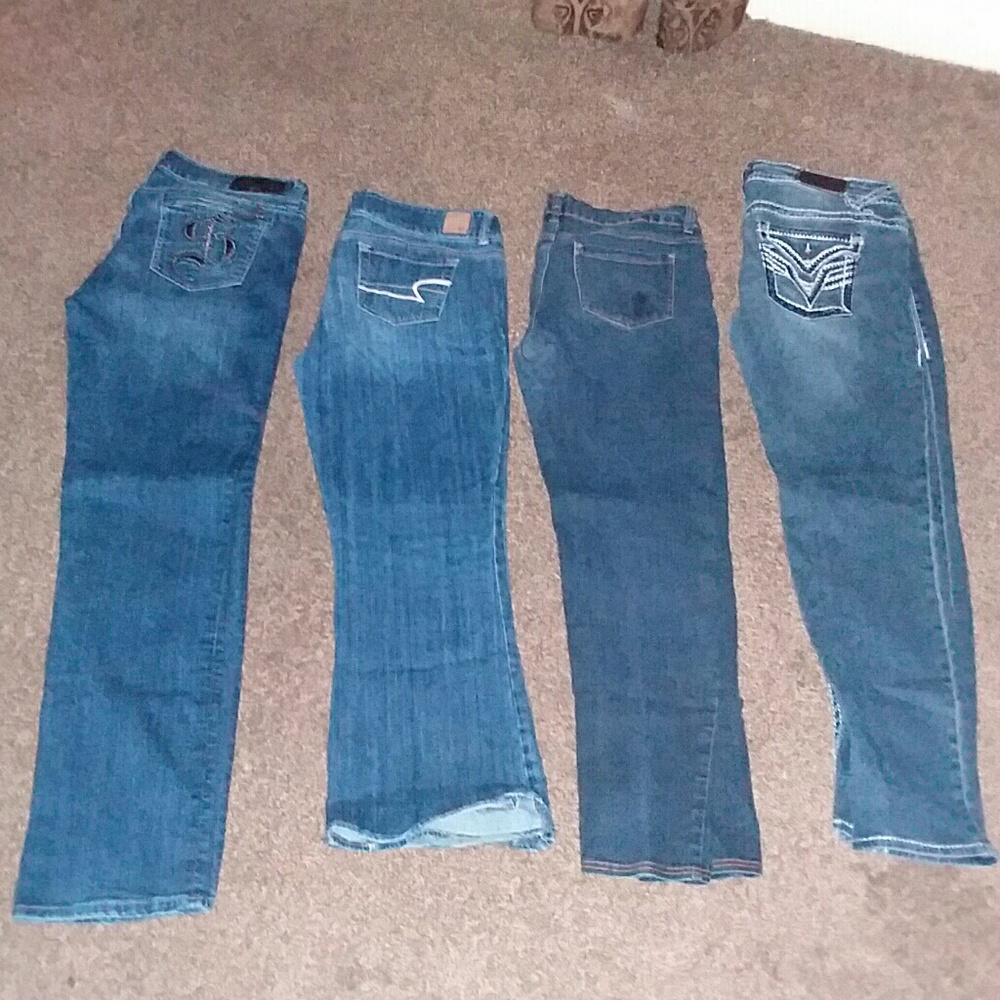 Women's name brand jeans